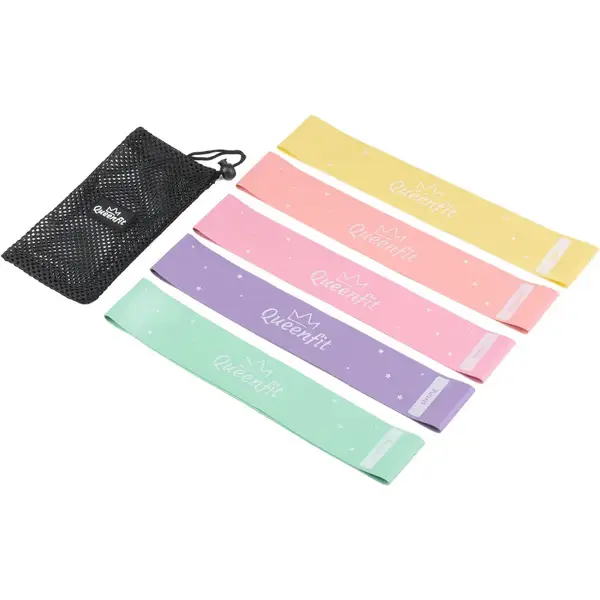 Набор резинок для фитнеса Queenfit 0,5-30 кг купить