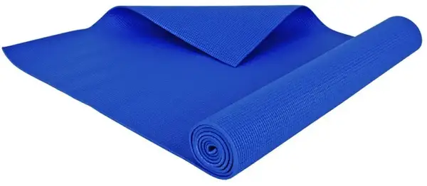Килимок для йоги та фітнесу Power System PS-4014 PVC Fitness-Yoga Mat Blue (173x61x0.6) купити недорого в Україні, фото 4