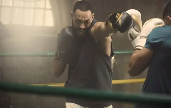 Боксерські рукавиці Reebok Boxing Gloves чорний, золотистий Чол 14 унцій купити недорого в Україні, фото 5