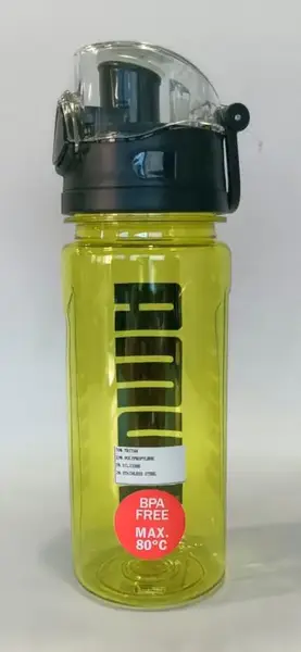 Бутылка Puma TR SPORTSTYLE Waterbottle желтый, черный Уни 600 ml купить недорого в Украине, фото 5