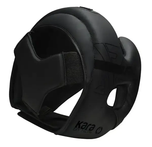 Боксерський шолом RDX F6 Matte Black XL | Обхват голови >58 см купити недорого в Україні, фото 4