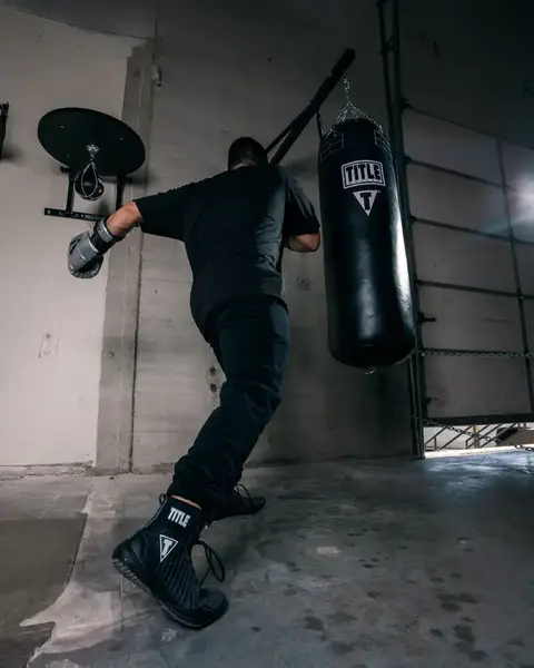 Боксерки (боксерське взуття) TITLE Boxing Predator II Shoes 2.0 Black/Grey 42р. купити недорого в Україні, фото 7