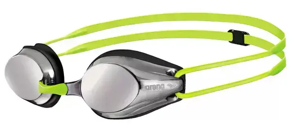 Очки для плавания Arena TRACKS JR MIRROR серебристый, черный, желтый OFSM купить