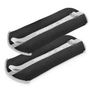 Обважнювачі-манжети для ніг та рук PowerPlay PP-4349 Ankle/Wrist Weights (2шт.*2 kg) (пара) Чорні купити