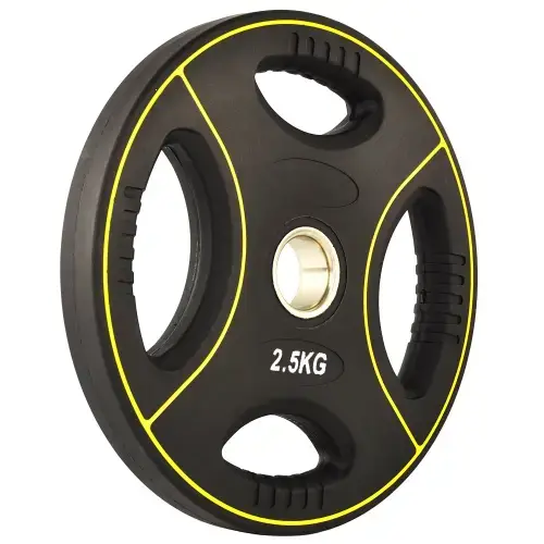 Олімпійський диск уретановий Generation Fitness FF51C4D-2,5 кг купити недорого в Україні, фото 2