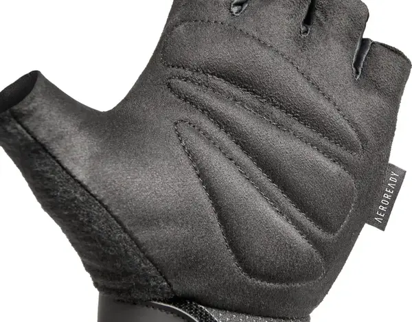Перчатки для тренинга Adidas Essential Adjustable Gloves черный, синий Уни S купить недорого в Украине, фото 3
