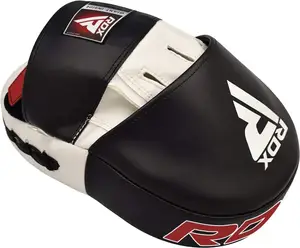 Лапы боксерские RDX T1 Curved White/Black купить