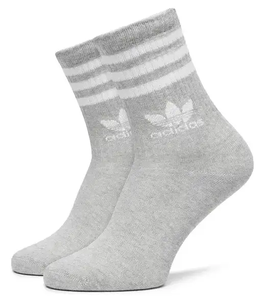Шкарпетки Adidas CREW SOCK 3STR білий сірий, чорний Уні M (40-42) купити недорого в Україні, фото 3