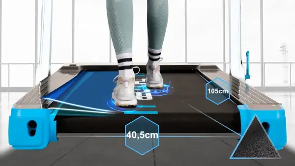 Беговая дорожка электрическая THUNDER RACE-WHITE купить недорого в Украине, фото 2