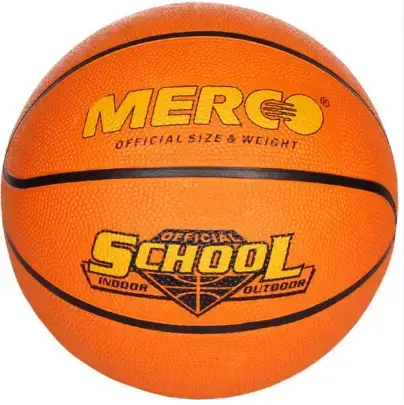 М'яч баскетбольний Merco School basketball ball | Розмір 6 купити недорого в Україні, фото 2