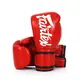 Боксерські рукавиці Fairtex BGV14 Red 10 унцій (бинти в комплекті) купити недорого в Україні, фото 37961