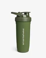Шейкер спортивний SmartShake металевий Reforce Stainless Steel 30oz/900ml Army Green Шейкер спортивний SmartShake металевий Reforce Stainless Steel 30oz/900ml Army Green купити