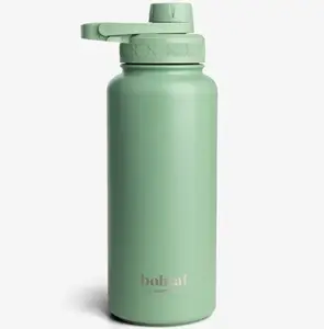 Пляшка для води металева з подвійною вакуумною ізоляцією Bohtal Insulated Sports Bottle 960 ml/32 oz Green купити
