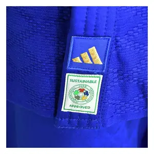 Кімоно для дзюдо Champion III з ліцензією IJF 190 | синє/золоті полоси | ADIDAS J-IJFB3 купити