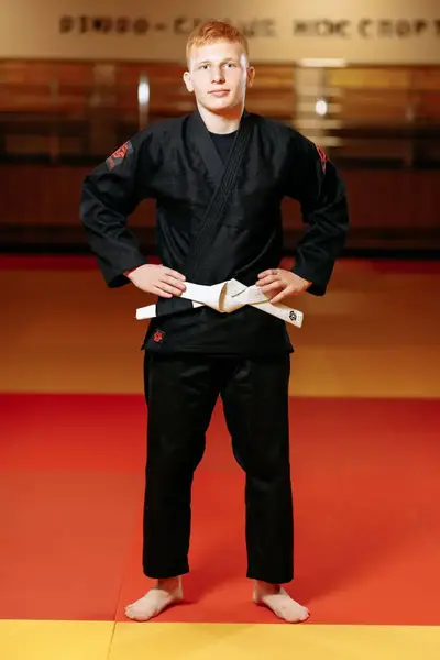 Кімоно для джиу - джитсу чорне, TM "Kintayo", 170 зріст, щільність 450 гр/м.кв. купити