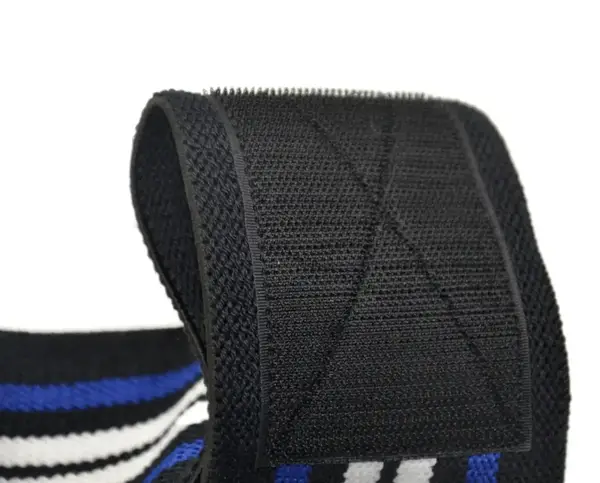 Бинти для зап'ясть (кистьові бинти) Power System PS-3500 Wrist Wraps Blue/Black (пара) купити недорого в Україні, фото 3