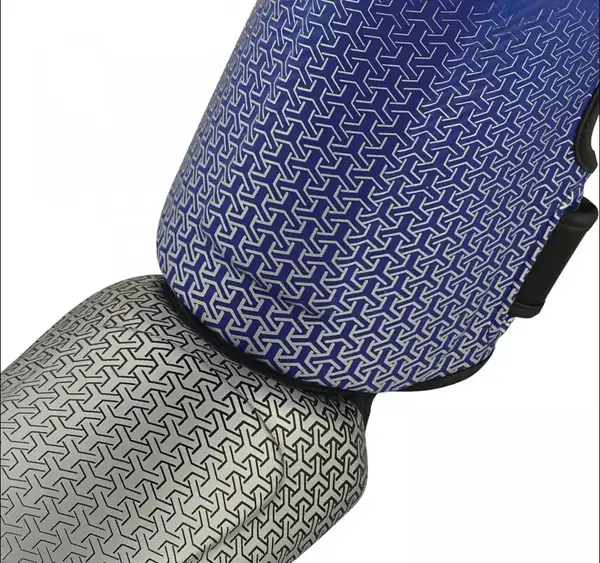 Защита голени и стопы с лицензией Wako Semi Contact M | синее/серебро | ADIDAS ADIKBSI300 купить недорого в Украине, фото 4