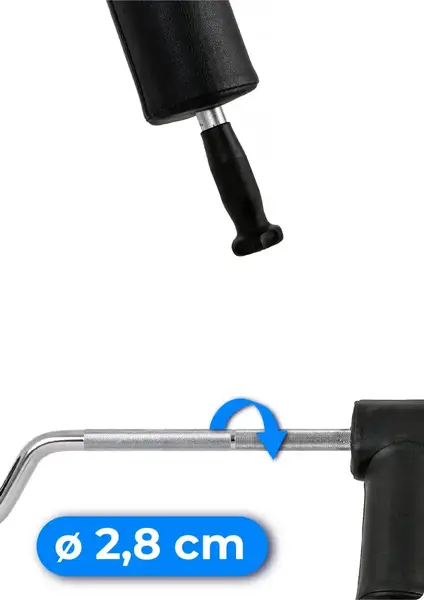 Олимпийский гриф для приседаний 244/50 THUNDER купить недорого в Украине, фото 4