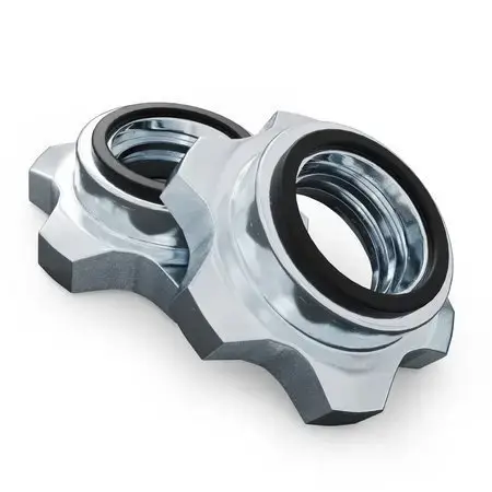 Гриф для штанги прямой 180 см + зажимы K-SPORT купить недорого в Украине, фото 3