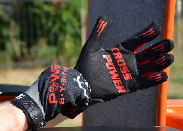 Рукавички для кросфіту з довгим пальцем Power System PS-2860 Cross Power Black/Red S купити недорого в Україні, фото 8
