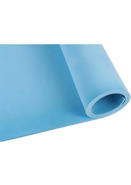 Килимок туристичний Outtec EVA 6 мм одношаровий із стяжками блакитний купити недорого в Україні, фото 6