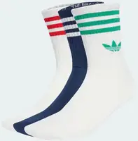 Шкарпетки Adidas 3S CREW S 3P білий, темно-синій Уні L (43-45) купити