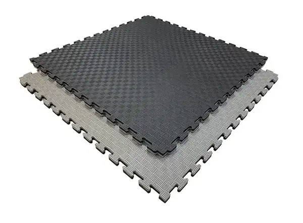 Татамі мат EVA 20 мм 1х1м Чорно-сірий купити недорого в Україні, фото 5