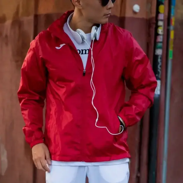 Вітровка Joma IRIS червоний Чол 3XL купити недорого в Україні, фото 3