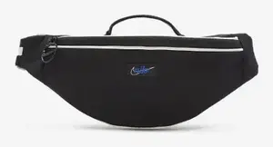 Сумка на пояс Nike NK HERITAGE S WSTPCK - RETRO 1L Чорний/Синій 28х8х13 см купити