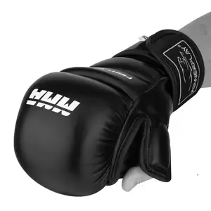 Рукавиці для MMA PowerPlay 3026 Чорні XL купити