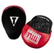 Лапи боксерські TITLE Classic Charge Punch Mitts Black/Red купити
