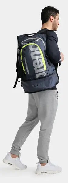 Рюкзак Arena FASTPACK 3.0 40L чорний, сірий, жовтий Уні 54x36x27 см купити недорого в Україні, фото 3