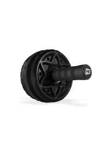 Ролик для пресса Hop-Sport с ковриком черный купить