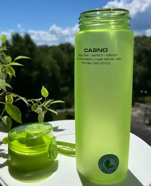 Бутылка для воды CASNO 650 мл KXN-1157 Зеленая купить недорого в Украине, фото 6