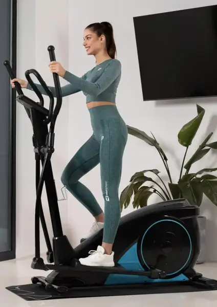 Орбитрек Hop-Sport HS-060C Blaze синий iConsole+ мат (2020) купить недорого в Украине, фото 3