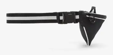 Сумка на пояс Nike NK HERITAGE S WSTPCK - RETRO 1L Чорний/Синій 28х8х13 см купити недорого в Україні, фото 4