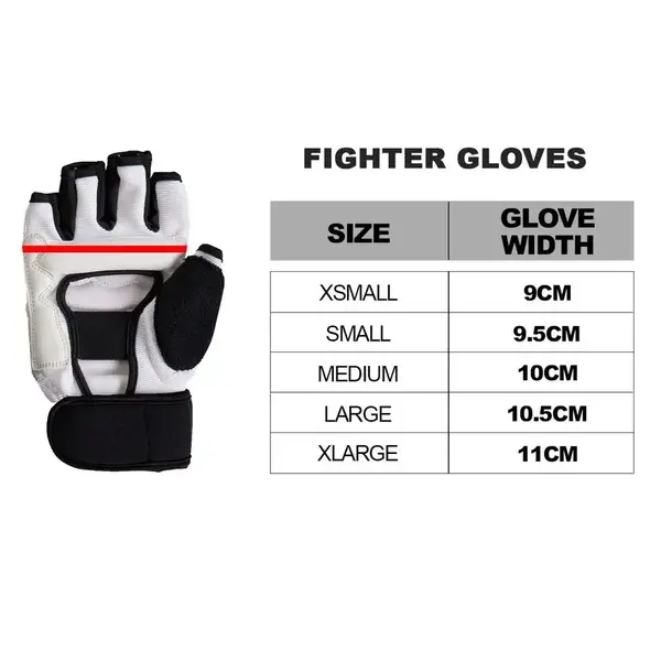 Перчатки Тхэквондо с лицензией WT | белые M | ADIDAS ADITFG01 купить недорого в Украине, фото 3