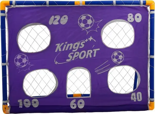 Ворота футбольні дитячі Ramiz ZOG.26002 135 x 100 см, синьо-жовті купити недорого в Україні, фото 7