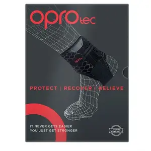 Бандаж гомілковостопного суглоба зі стабілізатором. | чорний S | OPRO TEC5741 купити