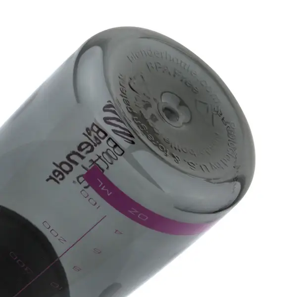 Шейкер спортивный (бутылка) BlenderBottle SportMixer Flip 28oz/820ml Black/Plum купить недорого в Украине, фото 6