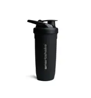 Шейкер спортивный SmartShake металлический Reforce Stainless Steel 30oz/900ml Black купить
