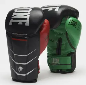 Боксерські рукавички Leone Revo Performance Black 14 ун. купити