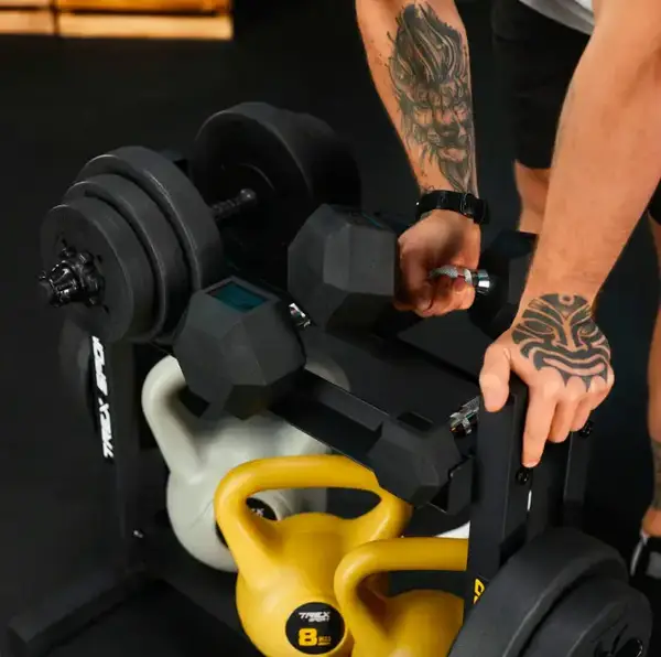 Стійка 2-рівнева для гантелей, дисків та гирь TX-045DR купити недорого в Україні, фото 6