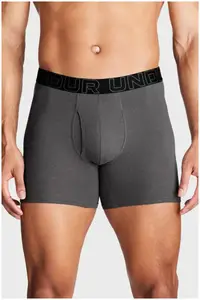 Труси Underwear Boxers UA PERFORMANCE COTTON - SOLID 6 3PK сірий Чол MD купити