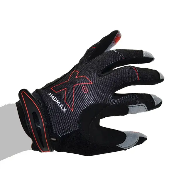 Рукавички для фітнесу MadMax MXG-103 X Gloves Black/Grey L купити недорого в Україні, фото 2