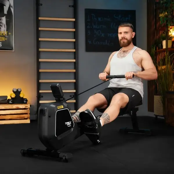 Гребной тренажер Trex Sport TX-580RM REIN black купить недорого в Украине, фото 7