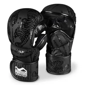 Перчатки для ММА Phantom Muay Thai Black S/M купить