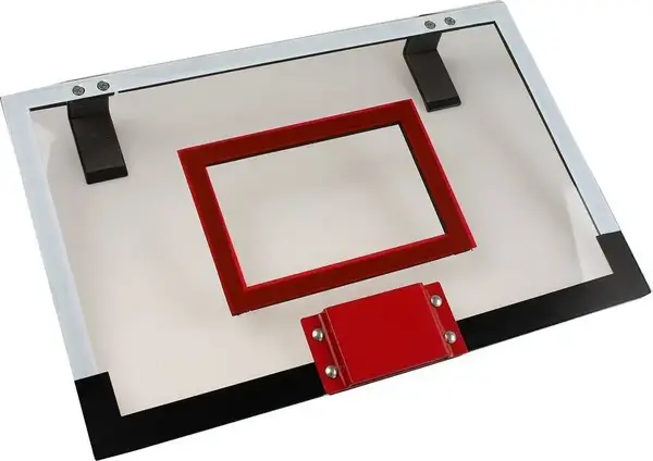 Щит баскетбольный Ramiz MY1706 46 x 31 см, мяч + насос, бело-красный купить недорого в Украине, фото 3