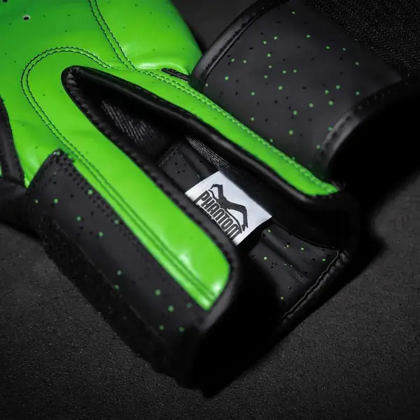 Боксерські рукавиці Phantom Galaxy Black 10 унцій (Бинти 4м. в подарунок) купити недорого в Україні, фото 8