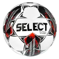 Футзальный мяч Select Futsal Samba v22 бело-серебристый Уни 4 купить